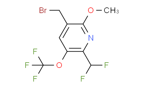 AM149223 | 1804769-06-9 | 3-(Bromomethyl)-6-(difluoromethyl)-2-methoxy-5-(trifluoromethoxy)pyridine