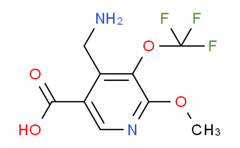 4-(Aminomethyl)-2-methoxy-3-(trifluoromethoxy)pyridine-5-carboxylic acid