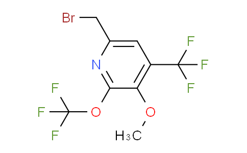 AM149239 | 1805112-88-2 | 6-(Bromomethyl)-3-methoxy-2-(trifluoromethoxy)-4-(trifluoromethyl)pyridine