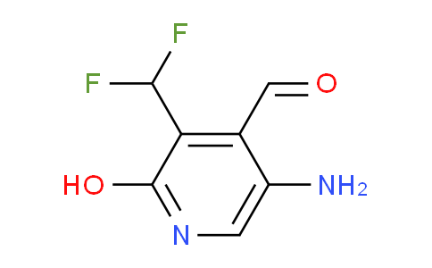 5-Amino-3-(difluoromethyl)-2-hydroxypyridine-4-carboxaldehyde