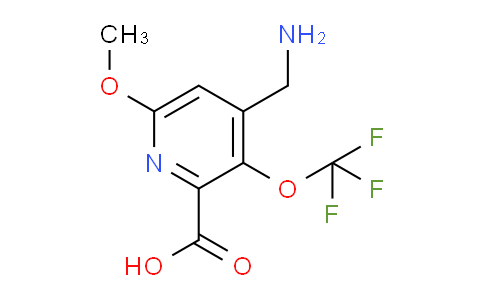 AM149241 | 1805019-11-7 | 4-(Aminomethyl)-6-methoxy-3-(trifluoromethoxy)pyridine-2-carboxylic acid