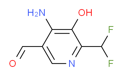 4-Amino-2-(difluoromethyl)-3-hydroxypyridine-5-carboxaldehyde