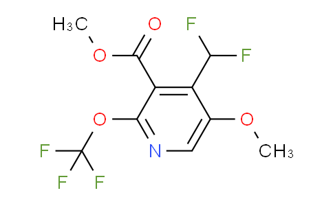 AM149254 | 1806255-91-3 | Methyl 4-(difluoromethyl)-5-methoxy-2-(trifluoromethoxy)pyridine-3-carboxylate