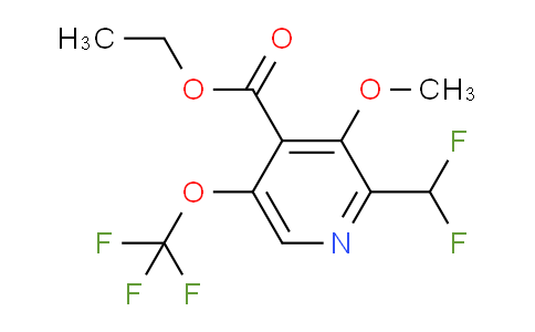 AM149262 | 1806749-90-5 | Ethyl 2-(difluoromethyl)-3-methoxy-5-(trifluoromethoxy)pyridine-4-carboxylate