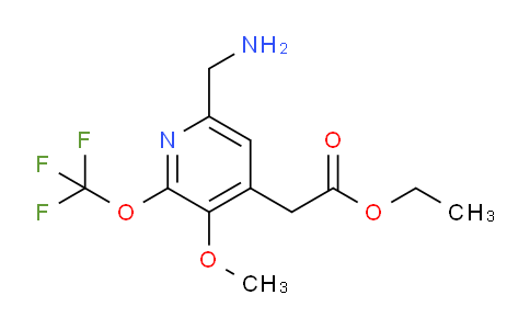 AM149263 | 1804926-95-1 | Ethyl 6-(aminomethyl)-3-methoxy-2-(trifluoromethoxy)pyridine-4-acetate