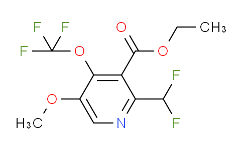 AM149271 | 1806776-33-9 | Ethyl 2-(difluoromethyl)-5-methoxy-4-(trifluoromethoxy)pyridine-3-carboxylate