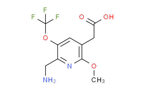 AM149279 | 1805020-05-6 | 2-(Aminomethyl)-6-methoxy-3-(trifluoromethoxy)pyridine-5-acetic acid