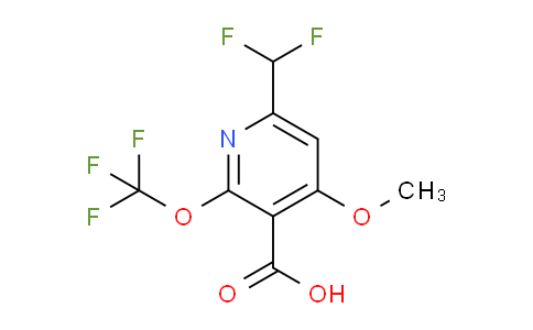 AM149284 | 1804649-34-0 | 6-(Difluoromethyl)-4-methoxy-2-(trifluoromethoxy)pyridine-3-carboxylic acid