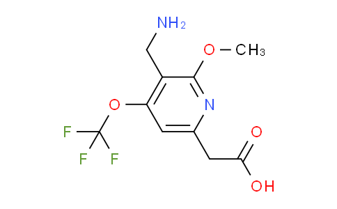 AM149286 | 1804355-69-8 | 3-(Aminomethyl)-2-methoxy-4-(trifluoromethoxy)pyridine-6-acetic acid