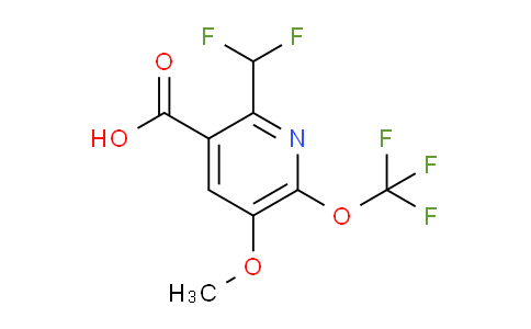 AM149287 | 1806018-62-1 | 2-(Difluoromethyl)-5-methoxy-6-(trifluoromethoxy)pyridine-3-carboxylic acid