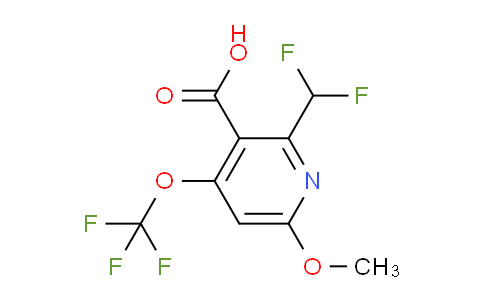 AM149289 | 1806159-56-7 | 2-(Difluoromethyl)-6-methoxy-4-(trifluoromethoxy)pyridine-3-carboxylic acid