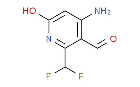 4-Amino-2-(difluoromethyl)-6-hydroxypyridine-3-carboxaldehyde