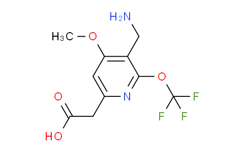 AM149290 | 1804355-71-2 | 3-(Aminomethyl)-4-methoxy-2-(trifluoromethoxy)pyridine-6-acetic acid