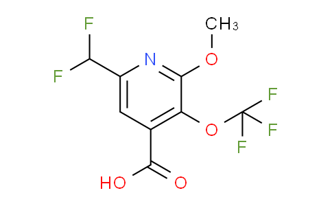 AM149291 | 1804649-38-4 | 6-(Difluoromethyl)-2-methoxy-3-(trifluoromethoxy)pyridine-4-carboxylic acid