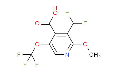 AM149292 | 1805099-86-8 | 3-(Difluoromethyl)-2-methoxy-5-(trifluoromethoxy)pyridine-4-carboxylic acid