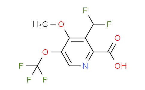 AM149295 | 1806159-59-0 | 3-(Difluoromethyl)-4-methoxy-5-(trifluoromethoxy)pyridine-2-carboxylic acid