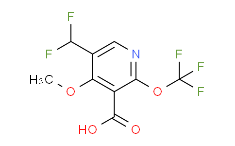 AM149297 | 1806747-96-5 | 5-(Difluoromethyl)-4-methoxy-2-(trifluoromethoxy)pyridine-3-carboxylic acid