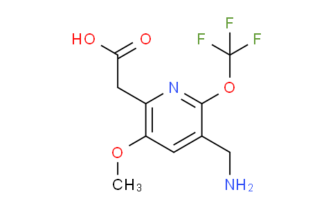 AM149299 | 1806067-05-9 | 3-(Aminomethyl)-5-methoxy-2-(trifluoromethoxy)pyridine-6-acetic acid