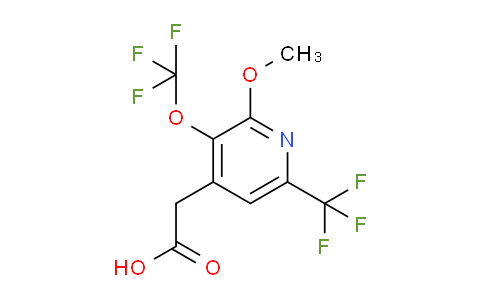 AM149300 | 1806262-51-0 | 2-Methoxy-3-(trifluoromethoxy)-6-(trifluoromethyl)pyridine-4-acetic acid