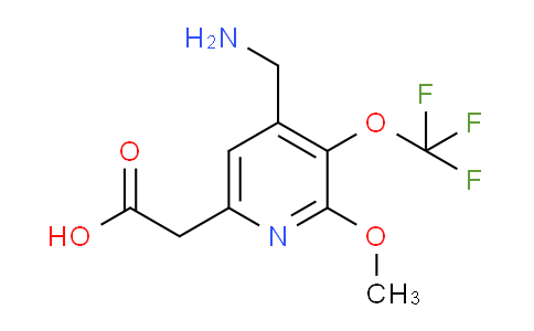 AM149303 | 1806745-88-9 | 4-(Aminomethyl)-2-methoxy-3-(trifluoromethoxy)pyridine-6-acetic acid