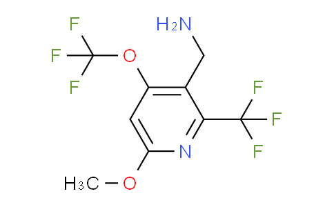 AM149307 | 1804791-04-5 | 3-(Aminomethyl)-6-methoxy-4-(trifluoromethoxy)-2-(trifluoromethyl)pyridine