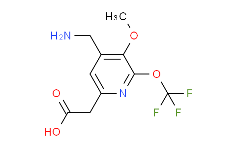 AM149308 | 1805020-19-2 | 4-(Aminomethyl)-3-methoxy-2-(trifluoromethoxy)pyridine-6-acetic acid