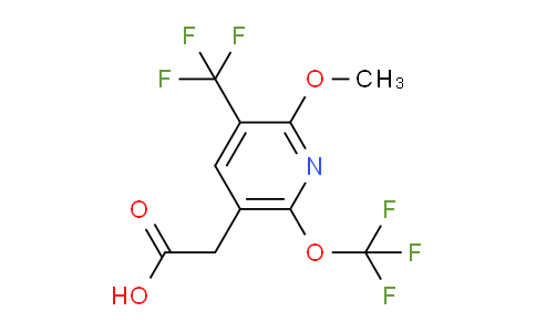 AM149309 | 1806753-49-0 | 2-Methoxy-6-(trifluoromethoxy)-3-(trifluoromethyl)pyridine-5-acetic acid