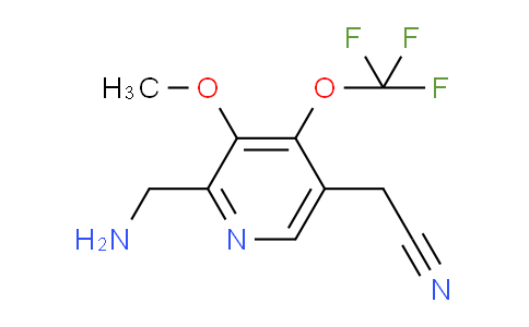 AM149310 | 1804924-50-2 | 2-(Aminomethyl)-3-methoxy-4-(trifluoromethoxy)pyridine-5-acetonitrile