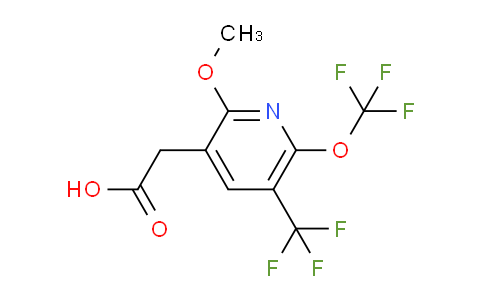 AM149312 | 1805102-53-7 | 2-Methoxy-6-(trifluoromethoxy)-5-(trifluoromethyl)pyridine-3-acetic acid