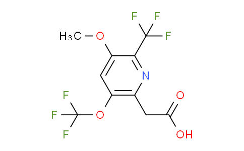 AM149323 | 1804484-03-4 | 3-Methoxy-5-(trifluoromethoxy)-2-(trifluoromethyl)pyridine-6-acetic acid