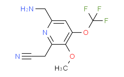 AM149324 | 1804465-99-3 | 6-(Aminomethyl)-3-methoxy-4-(trifluoromethoxy)pyridine-2-acetonitrile