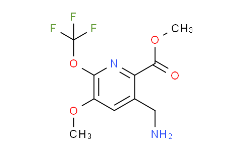 AM149325 | 1806255-19-5 | Methyl 3-(aminomethyl)-5-methoxy-6-(trifluoromethoxy)pyridine-2-carboxylate