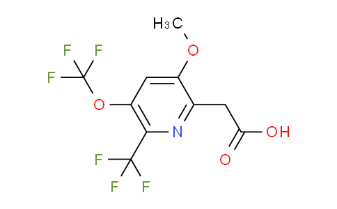 AM149326 | 1805074-60-5 | 3-Methoxy-5-(trifluoromethoxy)-6-(trifluoromethyl)pyridine-2-acetic acid