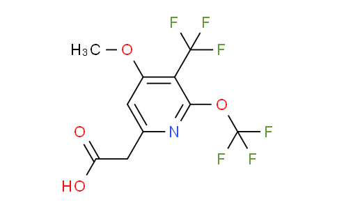 AM149327 | 1806174-01-5 | 4-Methoxy-2-(trifluoromethoxy)-3-(trifluoromethyl)pyridine-6-acetic acid