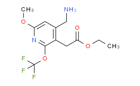 AM149329 | 1806150-90-2 | Ethyl 4-(aminomethyl)-6-methoxy-2-(trifluoromethoxy)pyridine-3-acetate