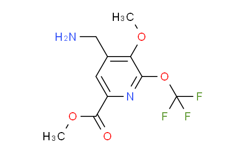 AM149330 | 1804918-41-9 | Methyl 4-(aminomethyl)-3-methoxy-2-(trifluoromethoxy)pyridine-6-carboxylate