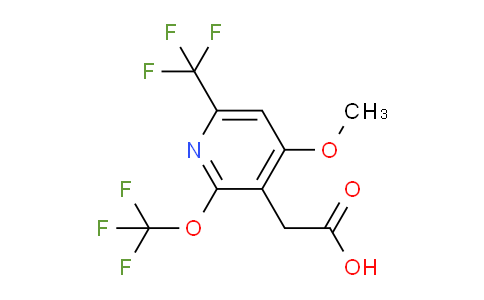 AM149331 | 1805102-68-4 | 4-Methoxy-2-(trifluoromethoxy)-6-(trifluoromethyl)pyridine-3-acetic acid