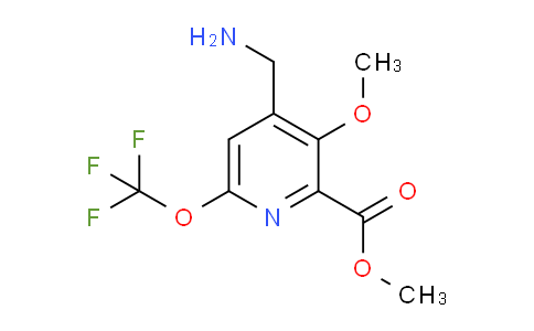 AM149332 | 1806753-30-9 | Methyl 4-(aminomethyl)-3-methoxy-6-(trifluoromethoxy)pyridine-2-carboxylate