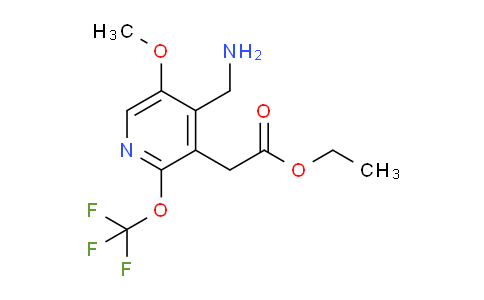 AM149337 | 1806746-60-0 | Ethyl 4-(aminomethyl)-5-methoxy-2-(trifluoromethoxy)pyridine-3-acetate