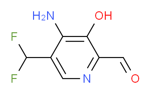4-Amino-5-(difluoromethyl)-3-hydroxypyridine-2-carboxaldehyde