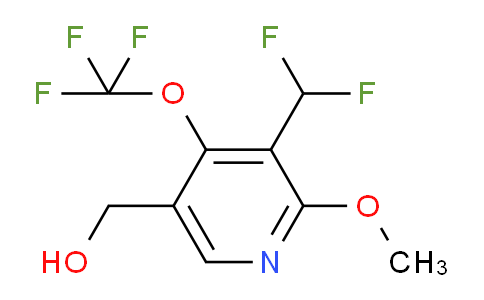 3-(Difluoromethyl)-2-methoxy-4-(trifluoromethoxy)pyridine-5-methanol