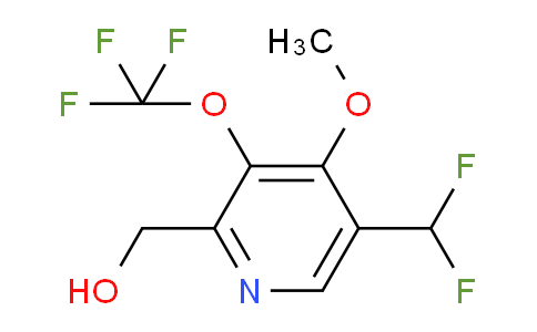 5-(Difluoromethyl)-4-methoxy-3-(trifluoromethoxy)pyridine-2-methanol