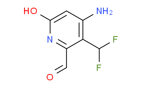 4-Amino-3-(difluoromethyl)-6-hydroxypyridine-2-carboxaldehyde
