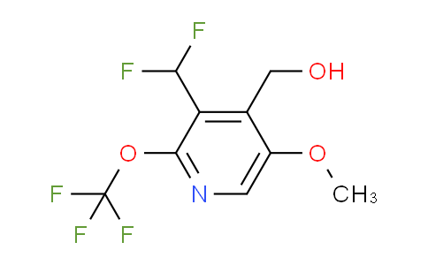 3-(Difluoromethyl)-5-methoxy-2-(trifluoromethoxy)pyridine-4-methanol