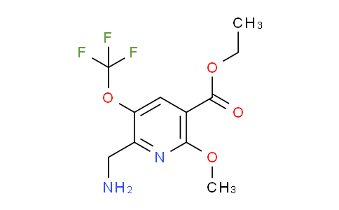 AM149353 | 1805019-49-1 | Ethyl 2-(aminomethyl)-6-methoxy-3-(trifluoromethoxy)pyridine-5-carboxylate