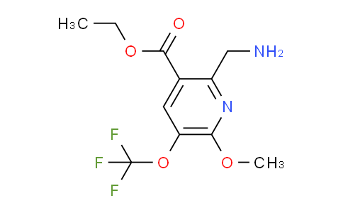 AM149355 | 1804919-24-1 | Ethyl 2-(aminomethyl)-6-methoxy-5-(trifluoromethoxy)pyridine-3-carboxylate