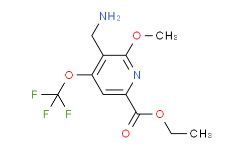 AM149357 | 1804628-20-3 | Ethyl 3-(aminomethyl)-2-methoxy-4-(trifluoromethoxy)pyridine-6-carboxylate