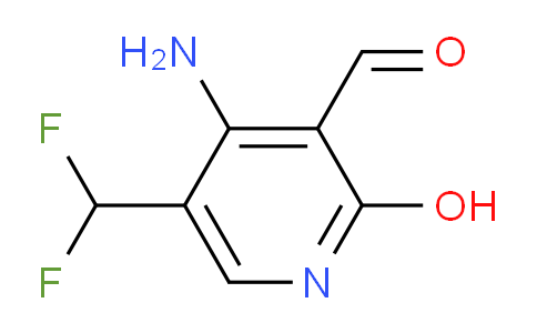 4-Amino-5-(difluoromethyl)-2-hydroxypyridine-3-carboxaldehyde