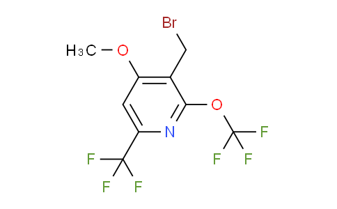 AM149361 | 1805068-08-9 | 3-(Bromomethyl)-4-methoxy-2-(trifluoromethoxy)-6-(trifluoromethyl)pyridine