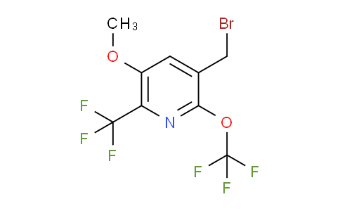 AM149365 | 1804630-06-5 | 3-(Bromomethyl)-5-methoxy-2-(trifluoromethoxy)-6-(trifluoromethyl)pyridine